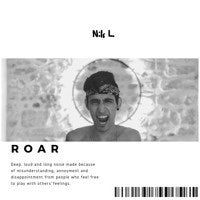 a black and white photo of a man with a bandana on his head